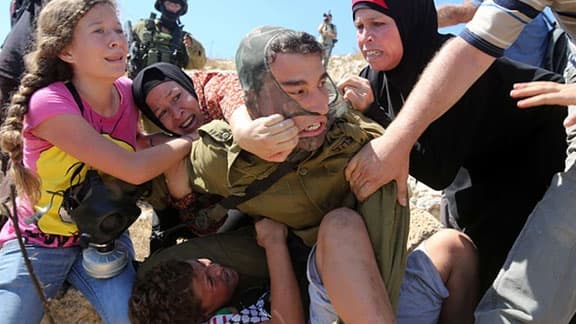A Palestinian family fights against occupation