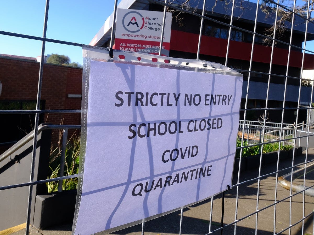 The front line of Victoria’s risky school reopening