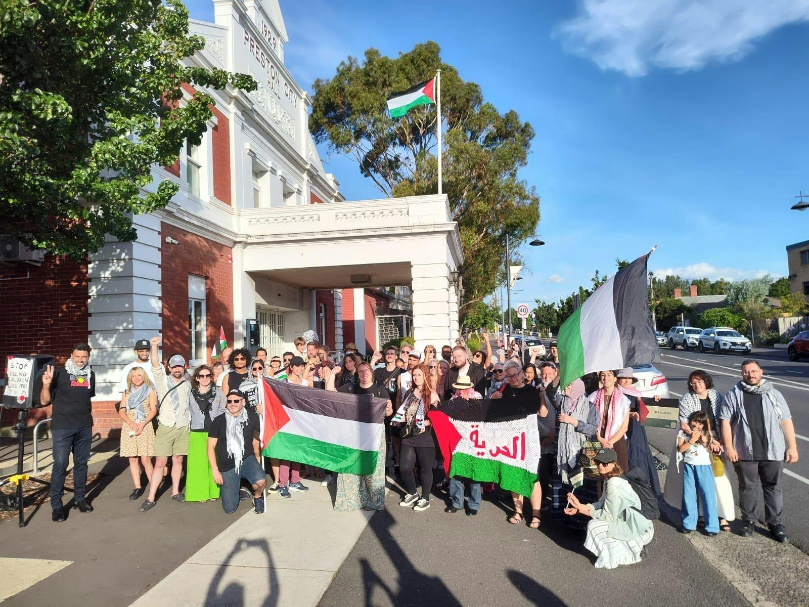 Darebin community stands up to Greens councillors’ pinkwashing of their political cowardice on Palestine 