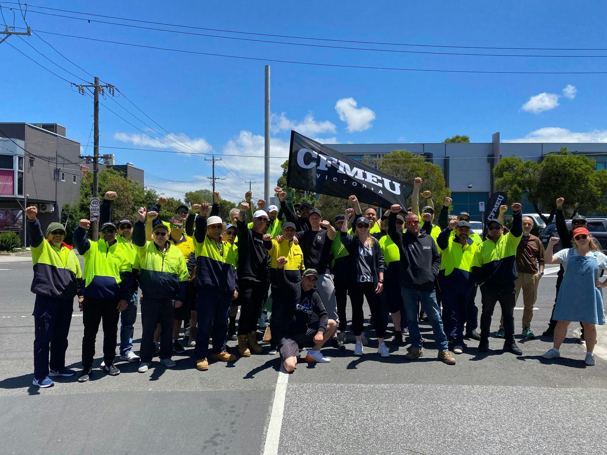 ‘Managers don’t give a shit about us’: plasterboard workers strike in Melbourne
