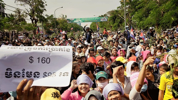 The struggle of Cambodian garment workers