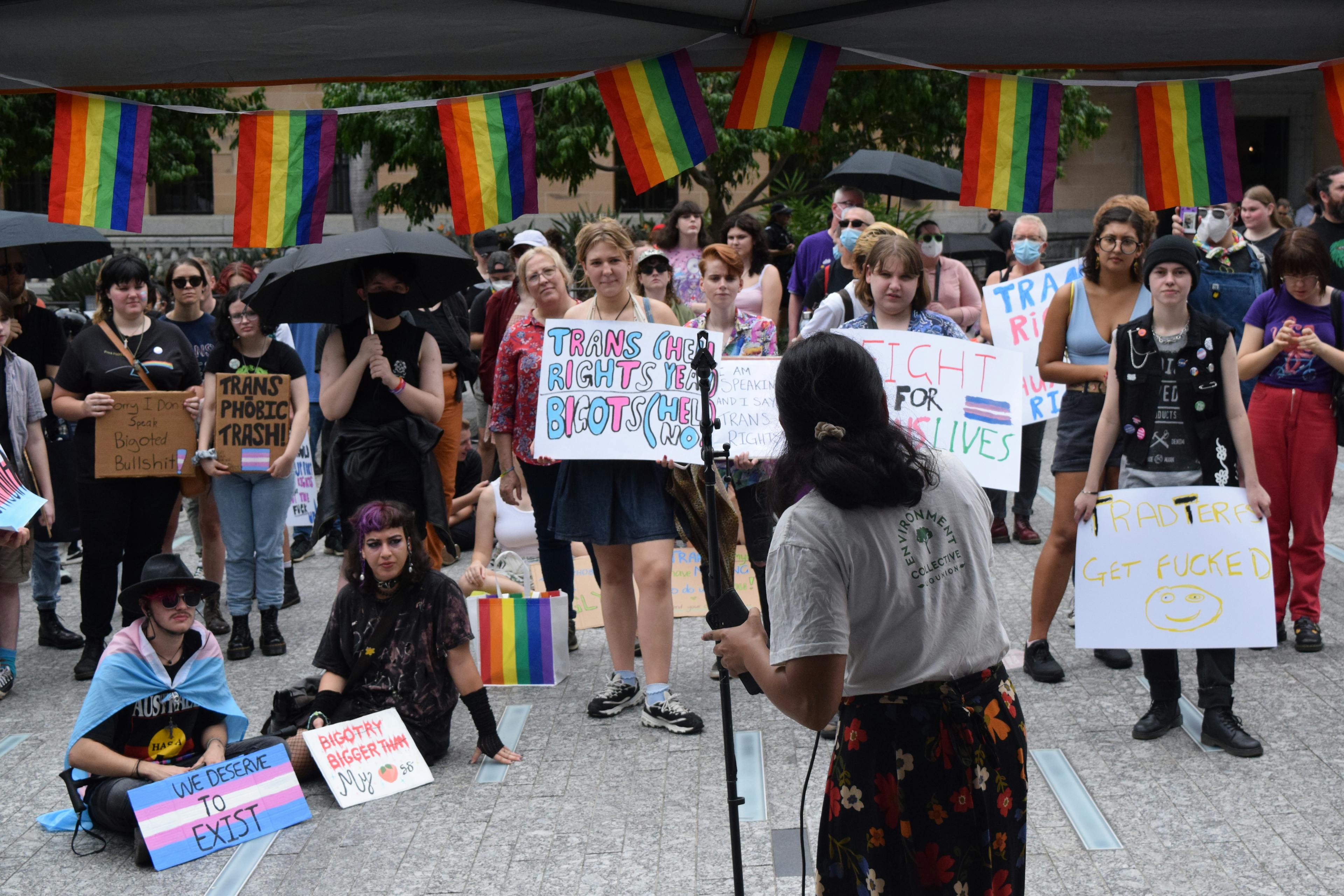 Sydney and Brisbane say no to transphobia