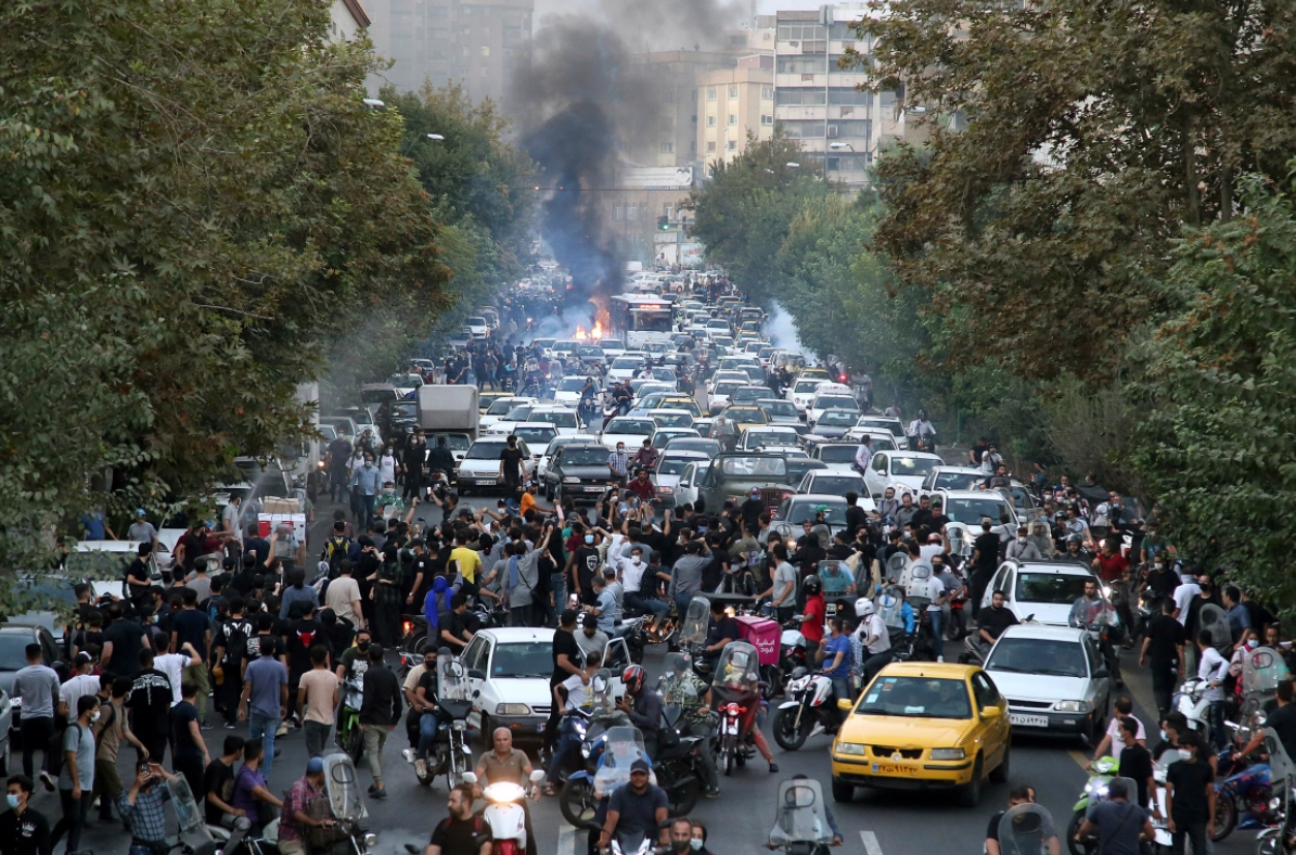 ‘We are all Mahsa’: riots shake Iran