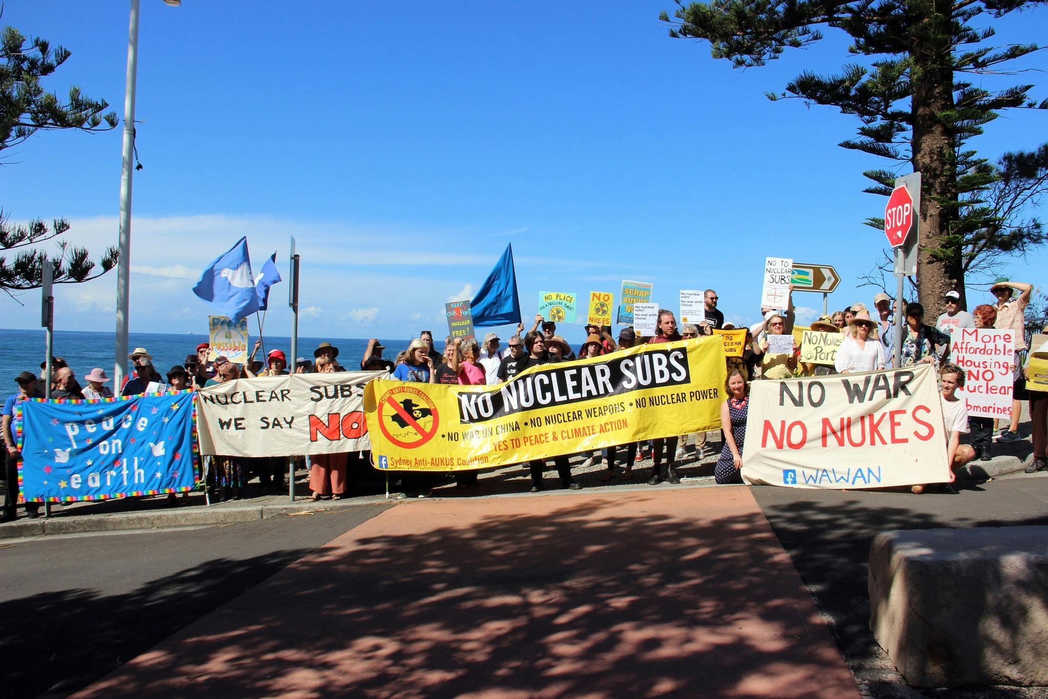 Opposition grows to nuclear submarines in Port Kembla