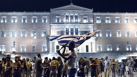 New battle lines drawn in Greece