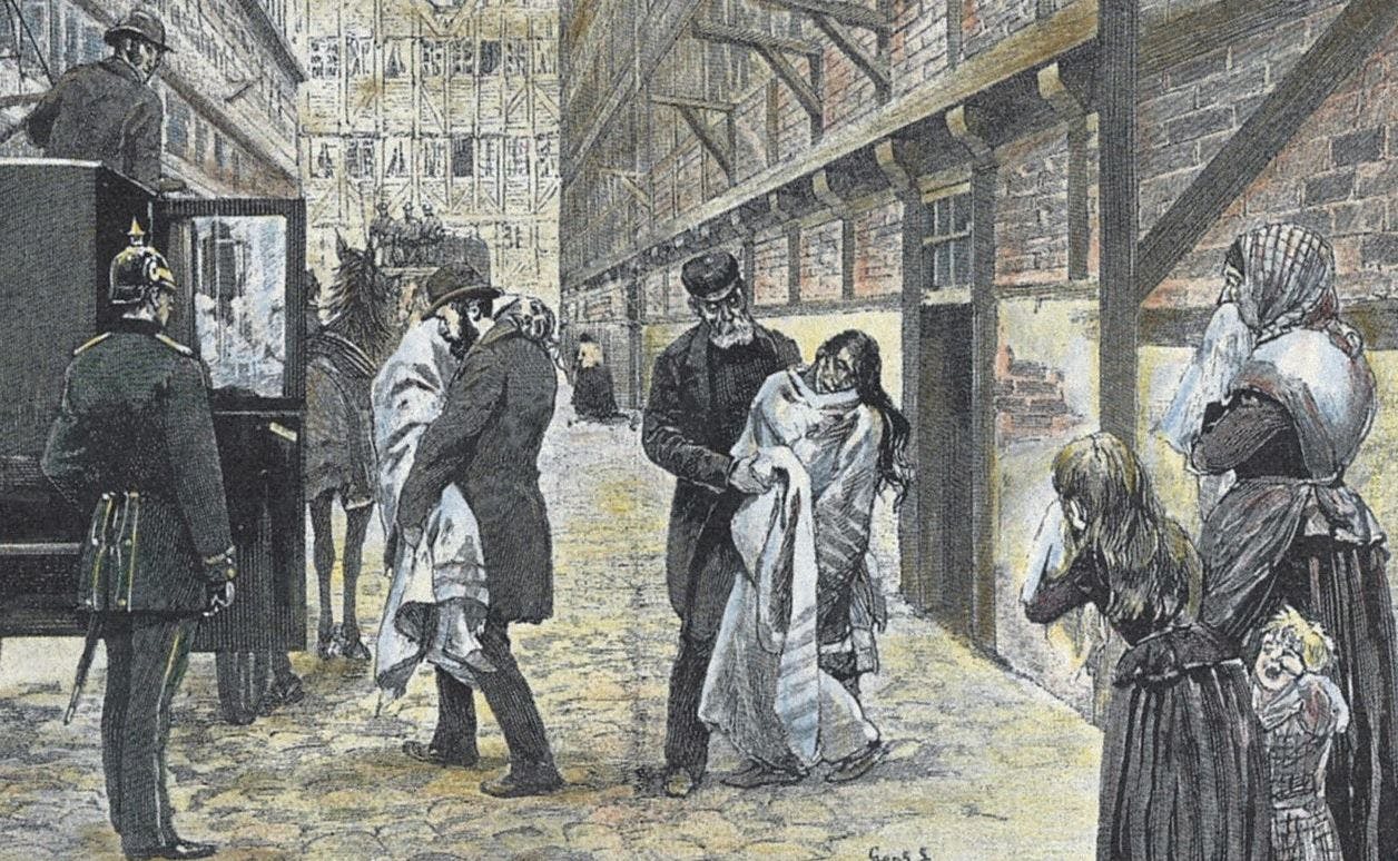 Socialism, capitalism, and cholera in 19th-century Hamburg