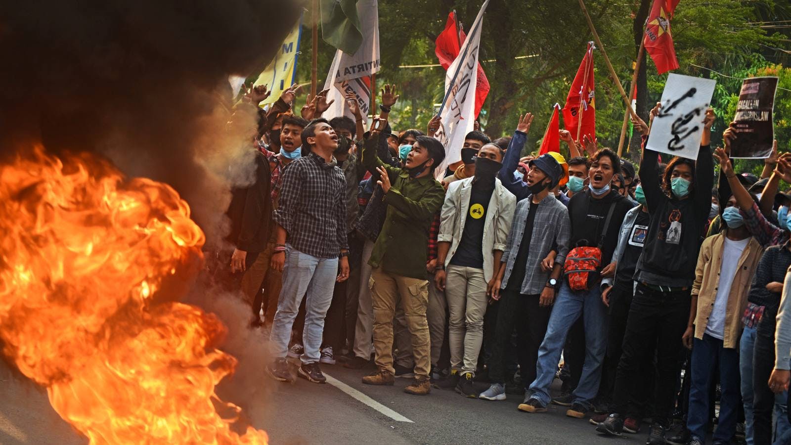 Indonesia: a wave of protests against a pro-boss law