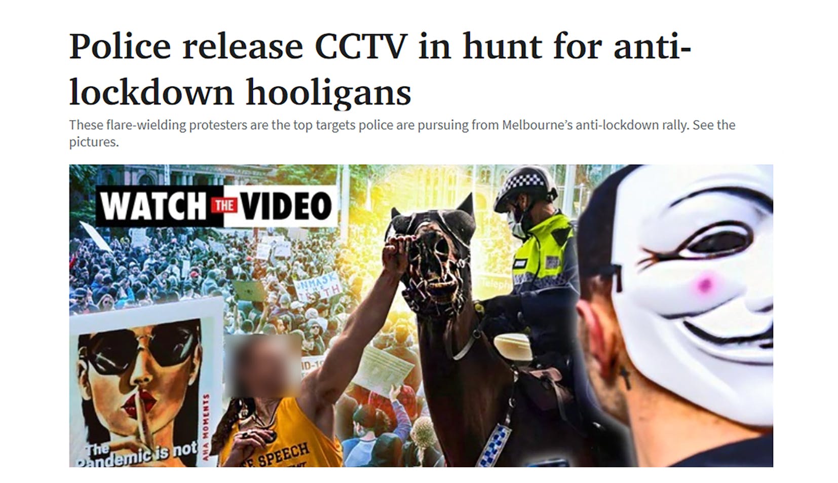 Murdoch press sics cops on its own spawn