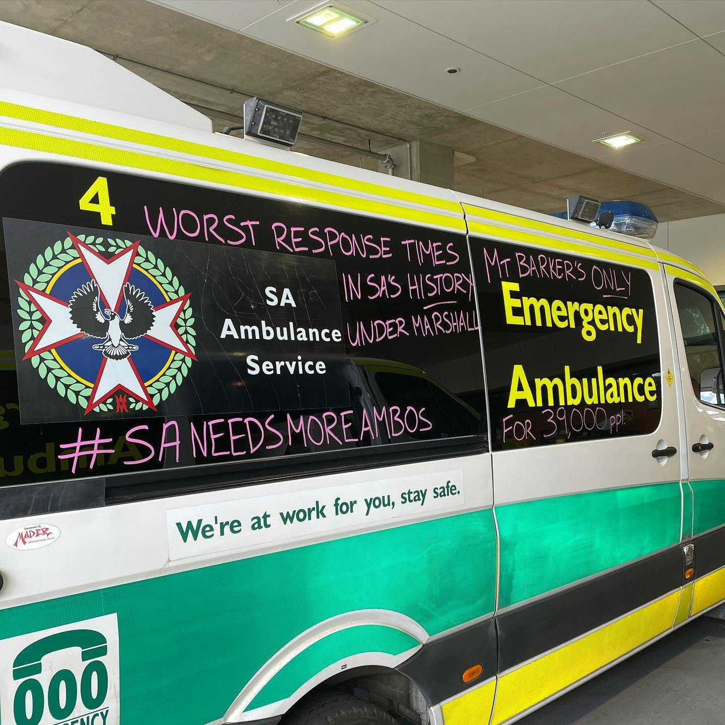 Crisis for South Australian paramedics