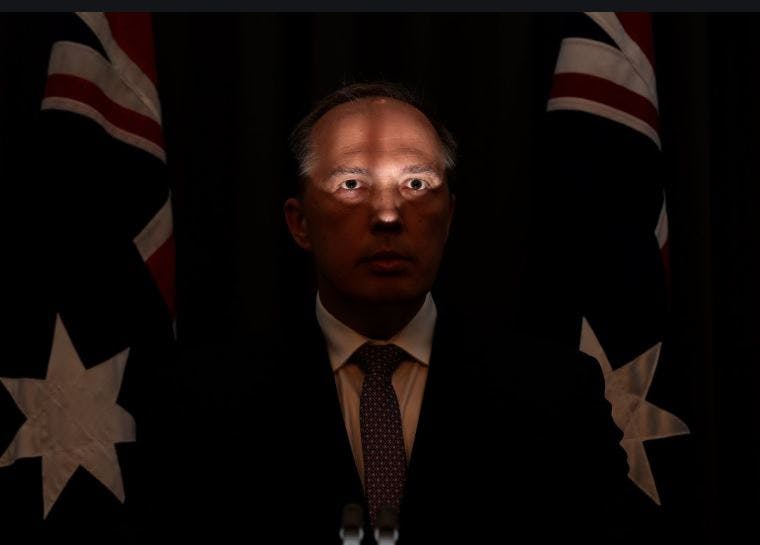 We should be afraid of Dutton's new ASIO laws