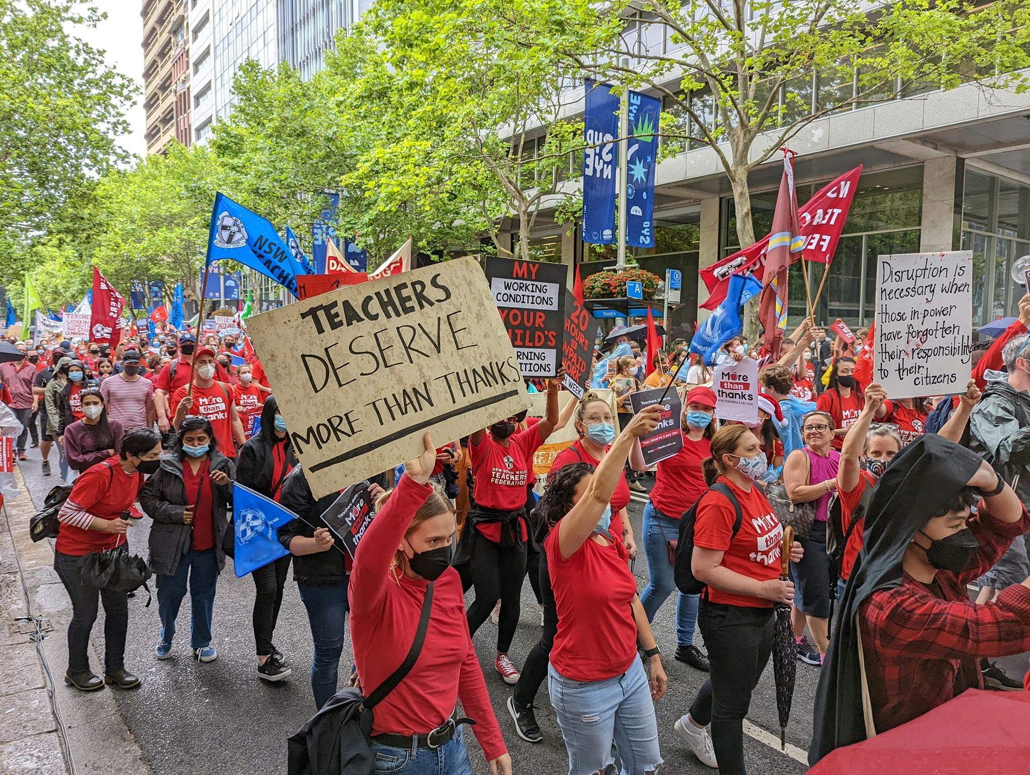 Teachers strike in NSW
