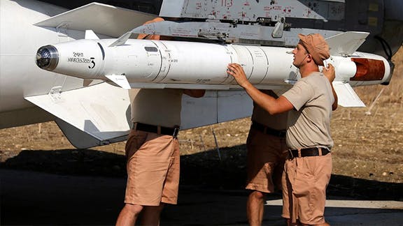 Why is Russia dropping bombs in Syria?