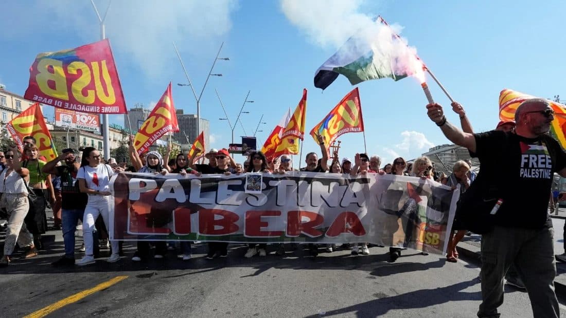 A tale of two union movements: Palestine and the unions in Italy and Australia