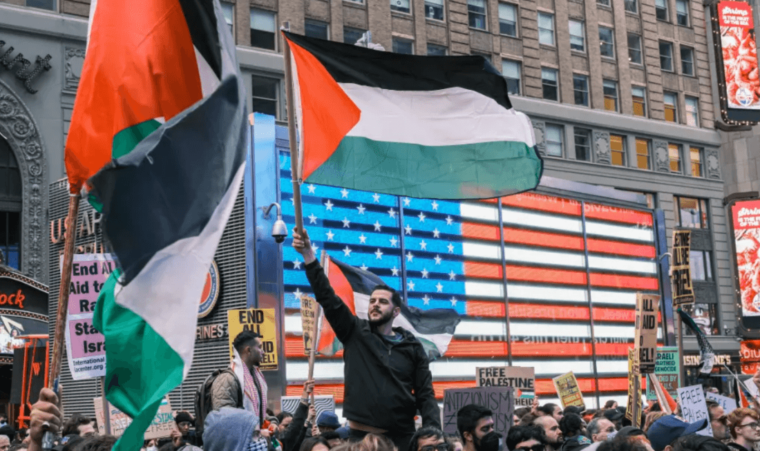 Did Palestine set New York free?