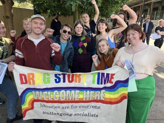 Wollongong defends drag story time