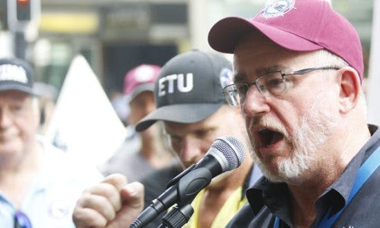 Queensland union leader speaks out against Adani mine 