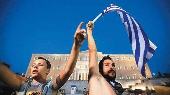 Greece: the government, the party and the people