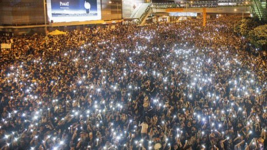 Mass protests grow on the streets of Hong Kong