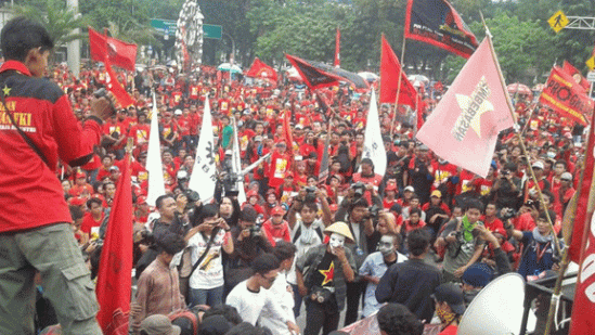 Indonesia – the politics of May Day, 2014