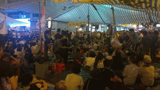 'Umbrella revolution' not rained out yet