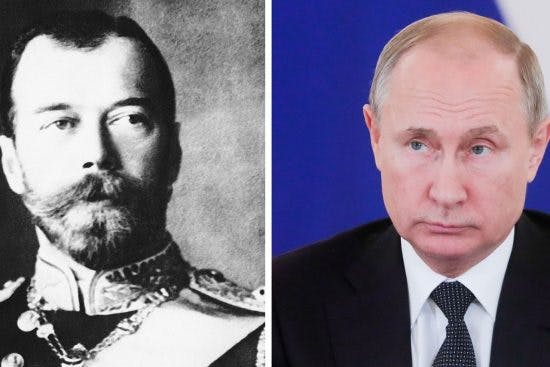 Russia 1917 and Russia today