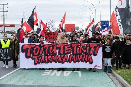 Toitū te Tiriti! Uphold the Treaty!