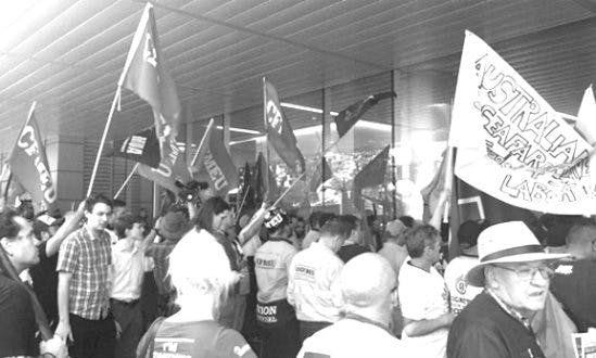 Unions protest seafarer sackings