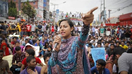 Bangladeshi government forced back by student protests