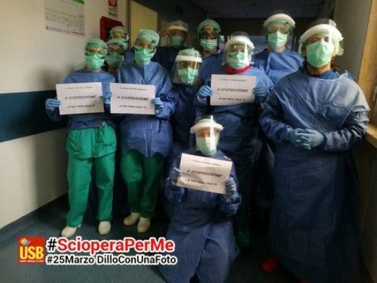 Italian workers strike to force action on the coronavirus pandemic