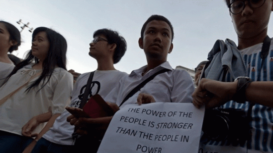 Pro-democracy students throw down a challenge in Thailand