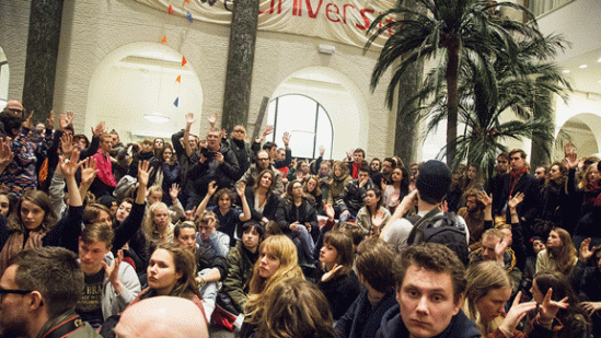 Amsterdam students and staff demand self-organisation of universities