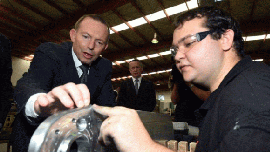 ‘Try before you buy’, Abbott tells bosses