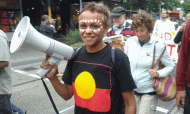 Vivian Malo – Goonyandi woman and anti-capitalist. Vivian Malo – Goonyandi woman and anti-capitalist.