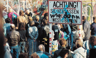 The final moments of the Berlin Wall The final moments of the Berlin Wall